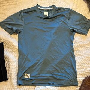 Tracksmith Blue Running Athletic Lightweight Shirt